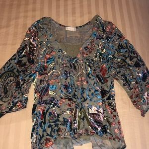Altar’d state velvet top size medium